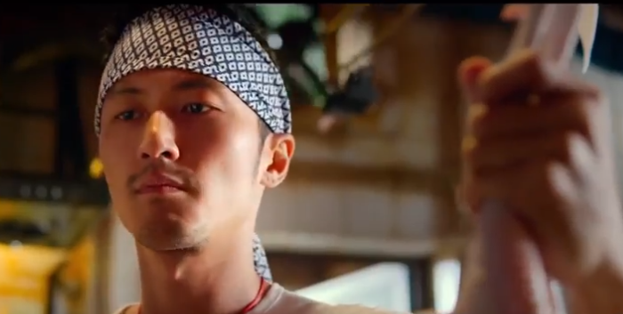 Nicholas Tse sebagai koki dari tiongkok