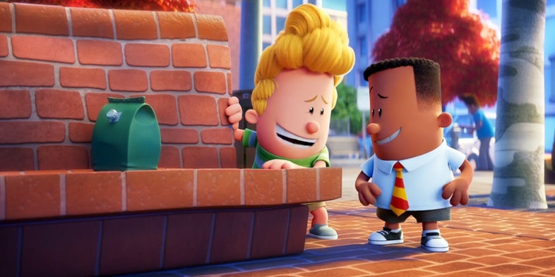Harold dan George Captain Underpants: The First Epic Movie