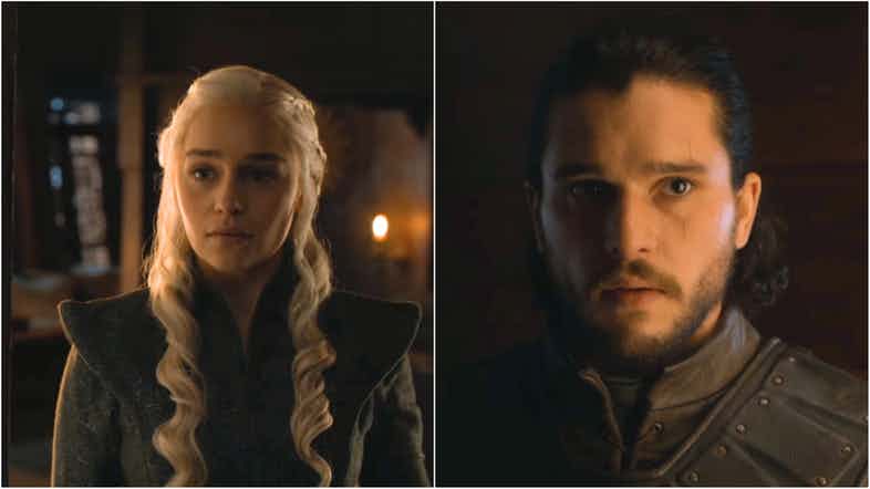 Daenerys dan Jon Snow