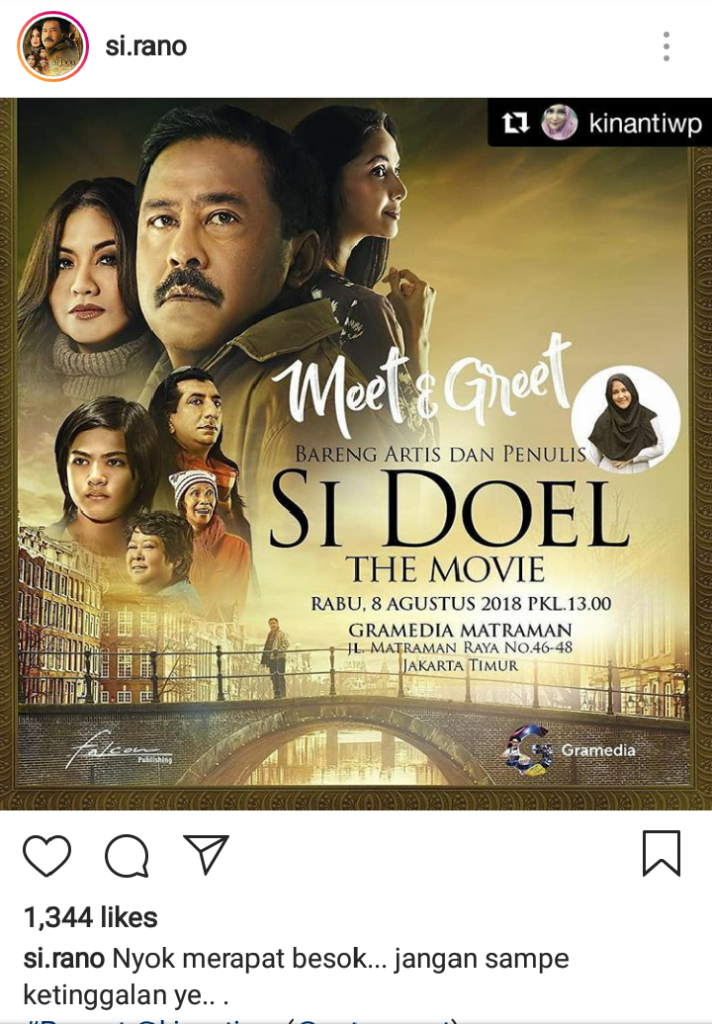Si Doel The Movie Sukses Raih Ribuan Penonton Dan Rekor MURI
