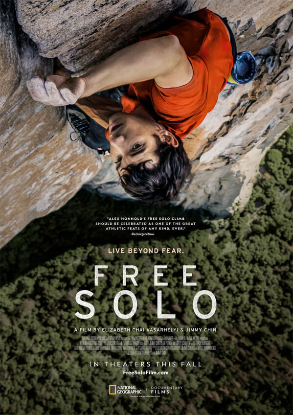 Film Dokumenter FREE SOLO Siap Tayang Di Bioskop Musim Gugur Ini