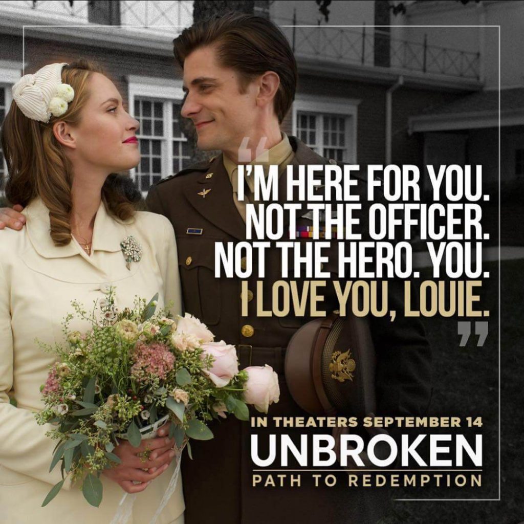 Siap Tayang Besok UNBROKEN: PATH TO REDEMPTION Film Inspiratif Tentang Louis Zamperini
