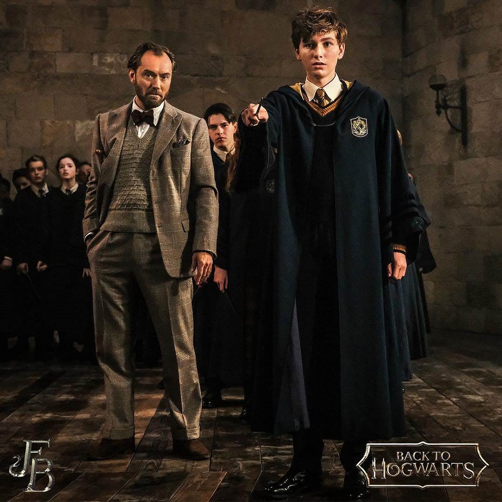 Newt Scamander muda
