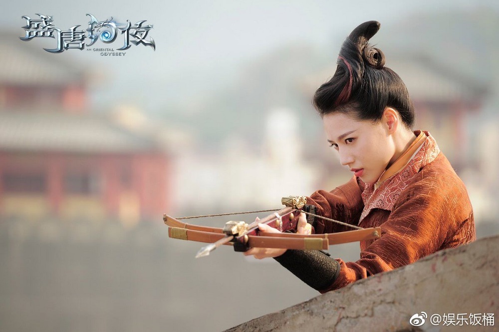 Janice Wu dalam drama an oriental odyssey