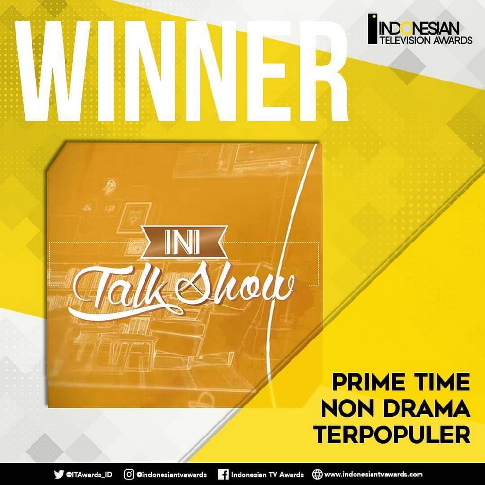 Deretan Para Jawara INDONESIAN TELEVISION AWARDS 2018