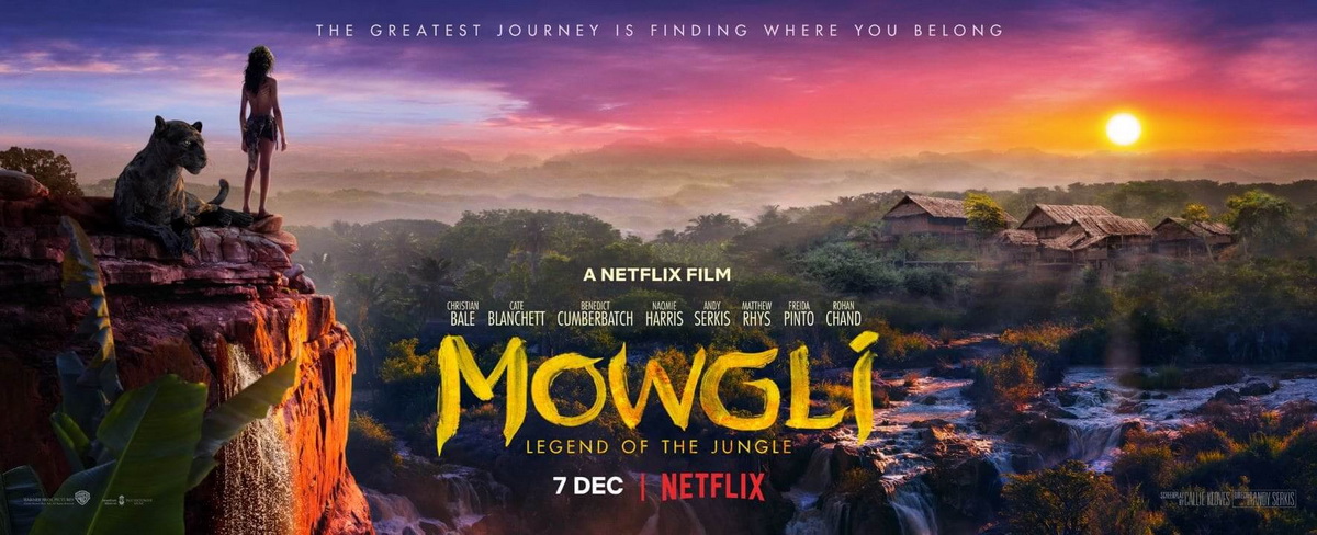 MOWGLI: LEGEND OF THE JUNGLE Film Arahan Andy Serkis Rilis Di Netflix – Simak Trailernya!