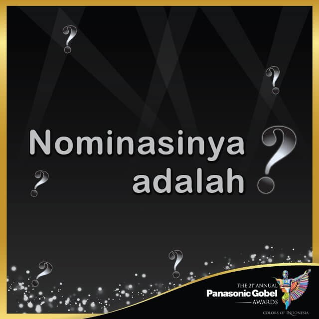 Daftar Nominasi Penghargaan Panasonic Gobel Awards 2018
