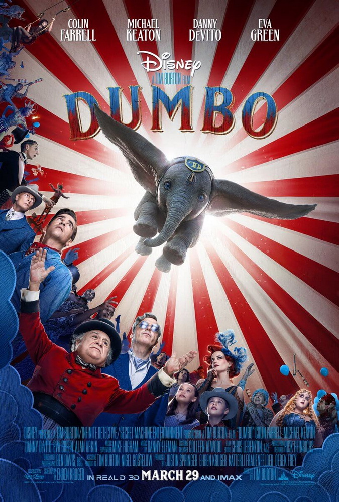 DUMBO - Film Live Action Terbaru Disney Luncurkan Teaser Dan Poster