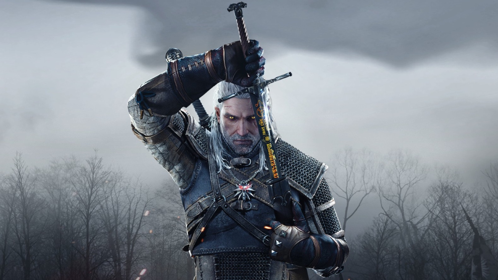 Geralt of Rivia dalam Game The Witcher