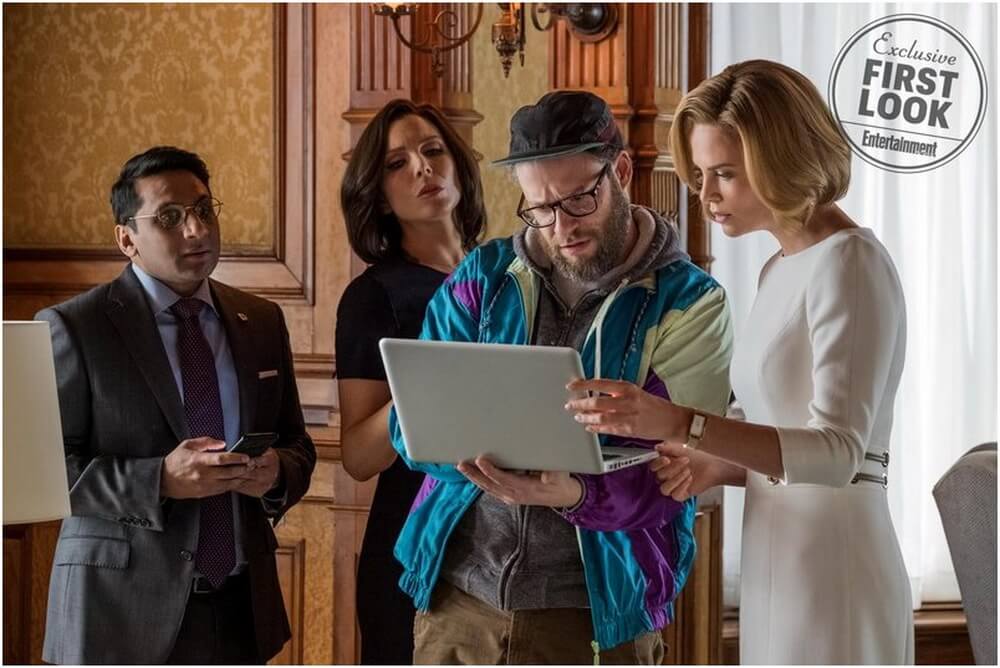 First Look LONG SHOT - Charlize Theron, Seth Rogen Terjun Ke Urusan Internasional