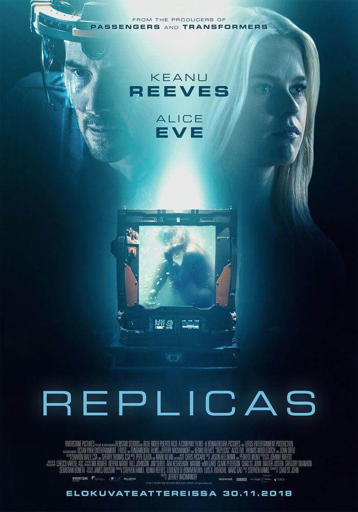REPLICAS - Film Terbaru Keanu Reeves Tayang Hari Ini