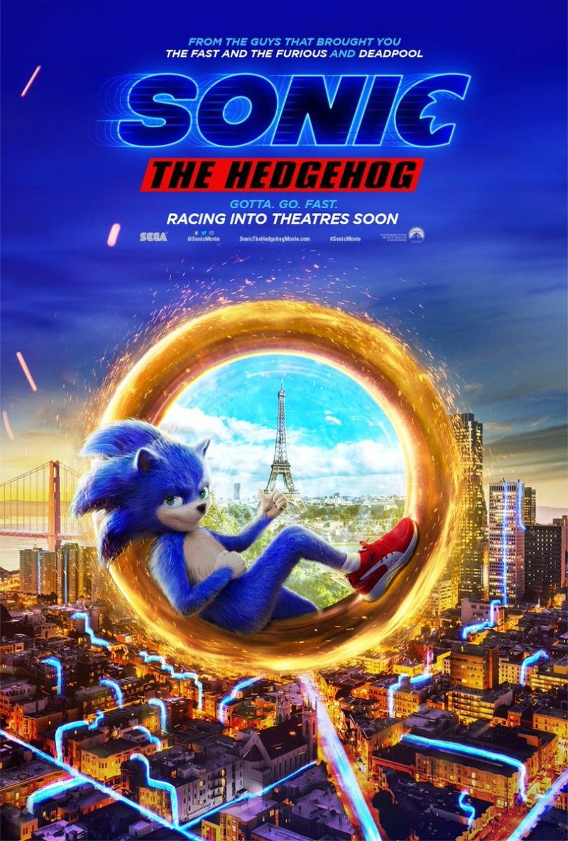 Poster Sonic The Hedgehog