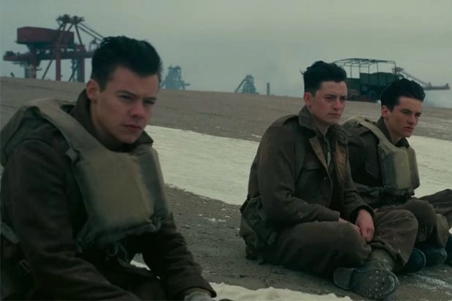 harry styles di film Dunkirk