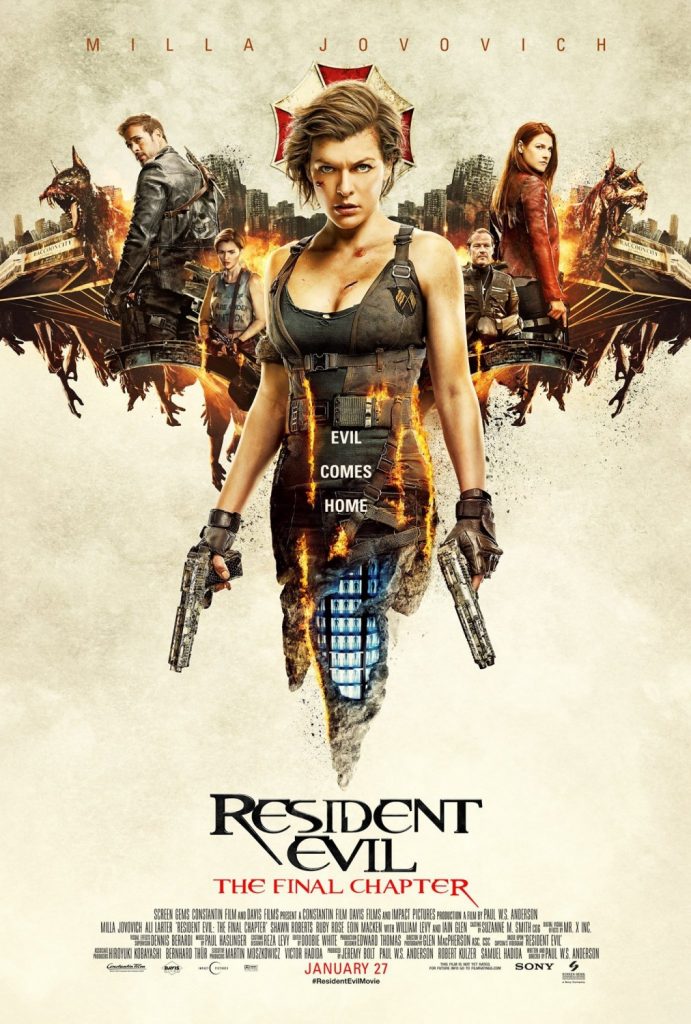 poster Resident Evil : The Final Chapter