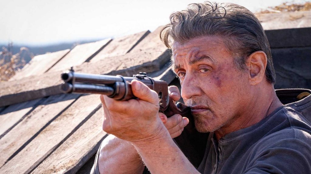 Sylvester Stallone dalam Rambo: Last Blood