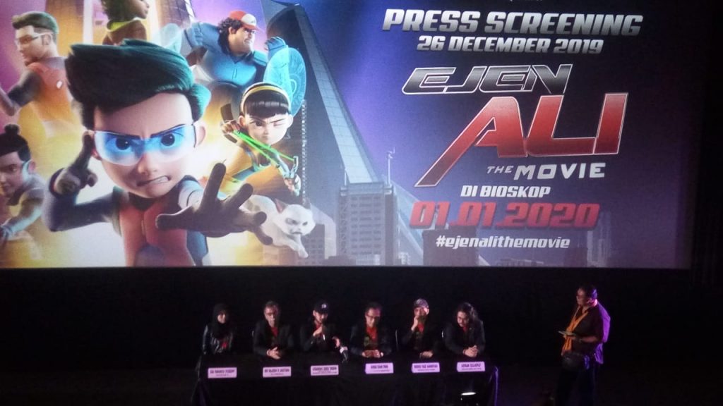 Jumpa pers Ejen Ali the Movie