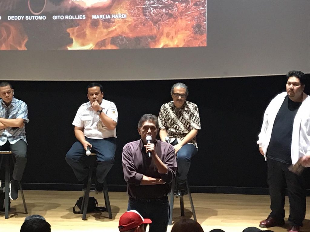 jumpa pers penayangan Kereta Api Terakhir