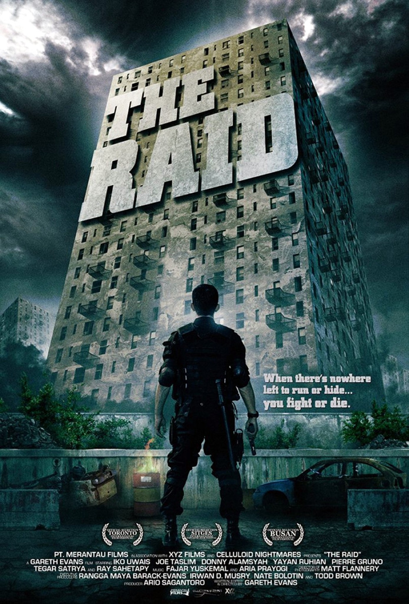 poster the raid