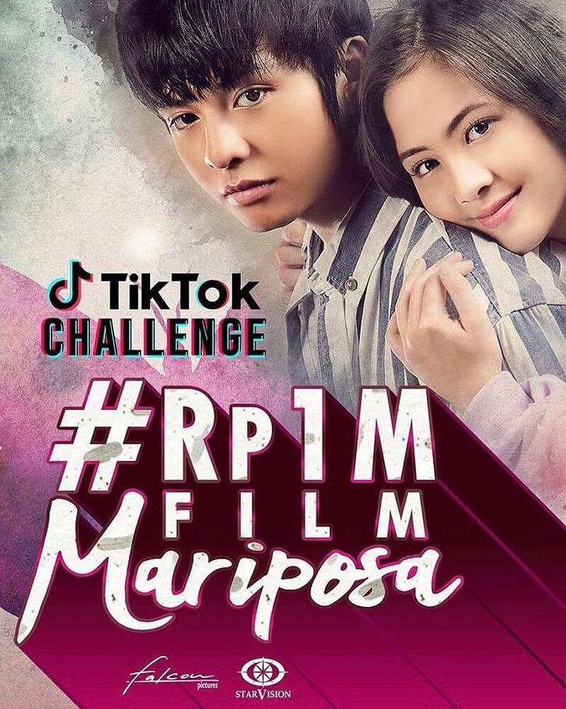 Tik Tok Challenge Film “Mariposa” Berhadiah Rp 1 Miliar