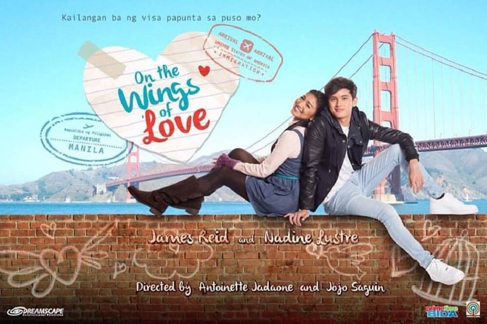 poster "On The Wings of Love"