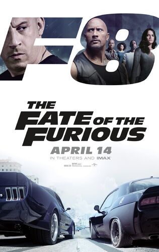 Poster The Fate of the Furious