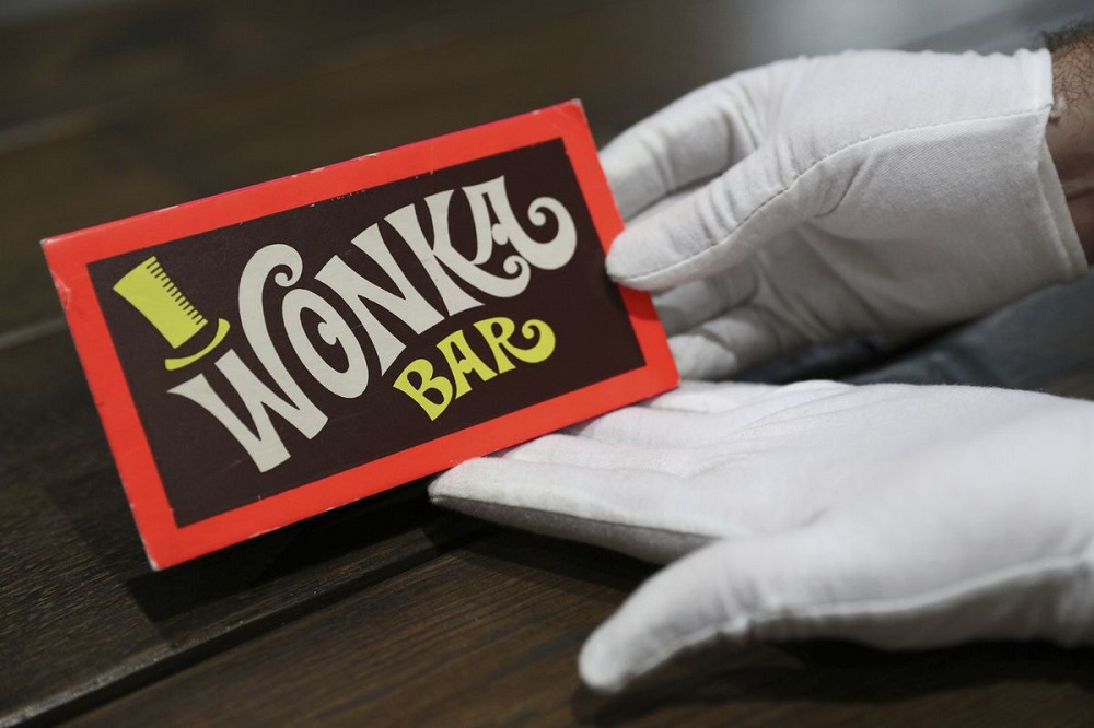 Wonka Bar dalam film Willy Wonka