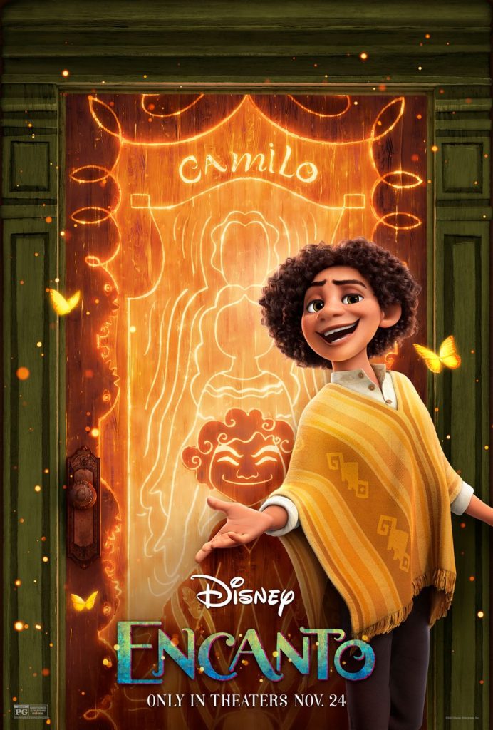 Poster karakter Encanto Camilo