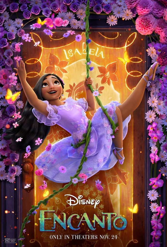 Poster karakter Encanto Isabela