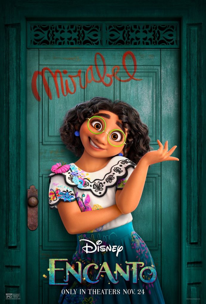 Poster karakter Encanto Mirabel