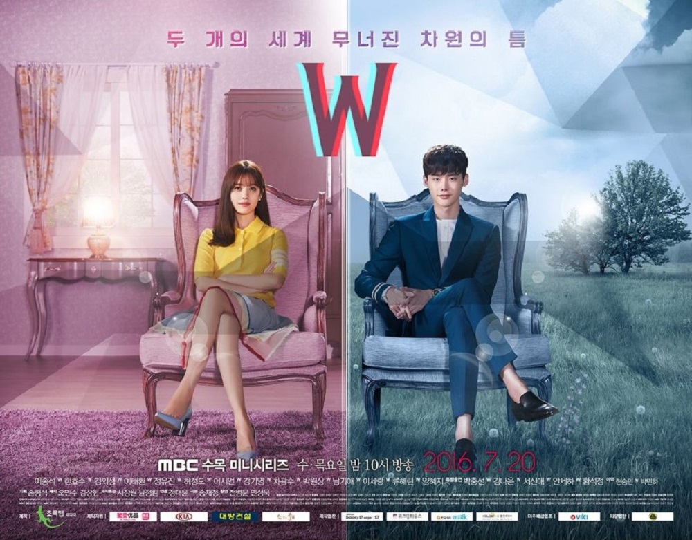 Poster Drama W: Two Worlds