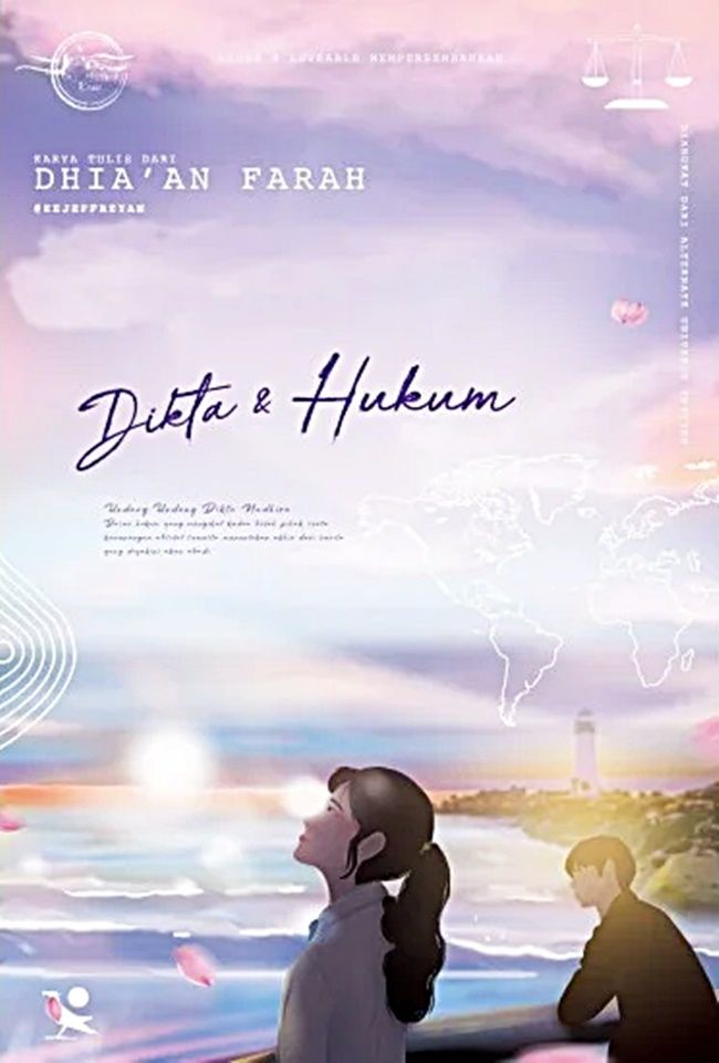 Cover novel Dikta dan Hukum
