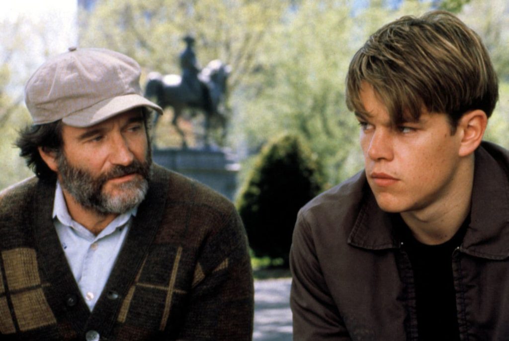 Matt Damon dalam Good Will Hunting