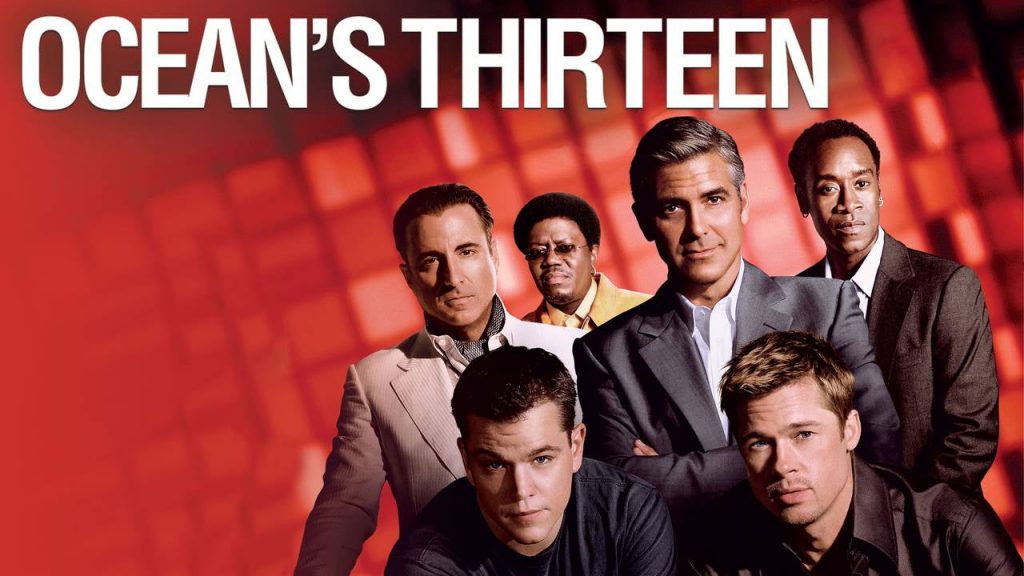 Matt Damon dalam Ocean's Thirteen