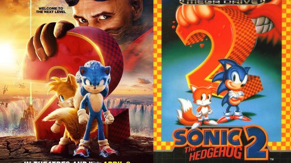 Poster sonic the hedgehog 2