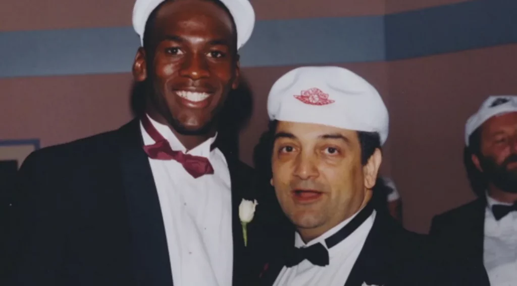 Sonny Vaccaro dan Michael Jordan
