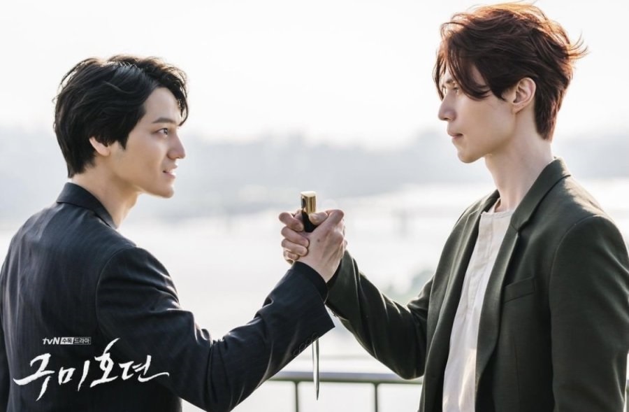 Lee Dong Wook and Kim Bum
