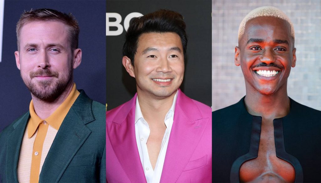 Ryan Gosling, Simu Liu dan Ncuti Gatwa sebagai Ken