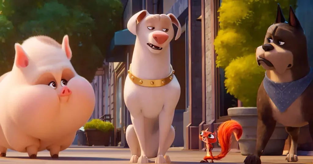 film animasi dc league of super-pets
