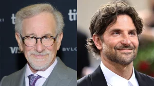 Steven Spielberg dan Bradley Cooper