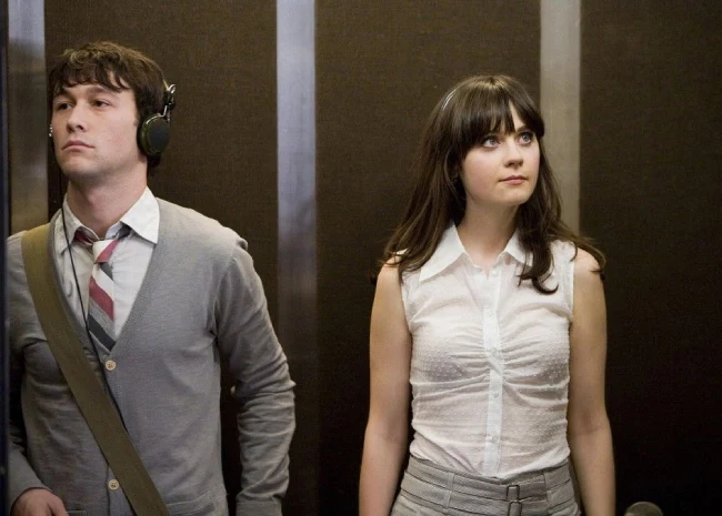 Joseph Gordon-Levitt dan Zooey Deschanel dalam 500 Days of Summer