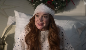 Lindsay Lohan dalam Falling For Christmas
