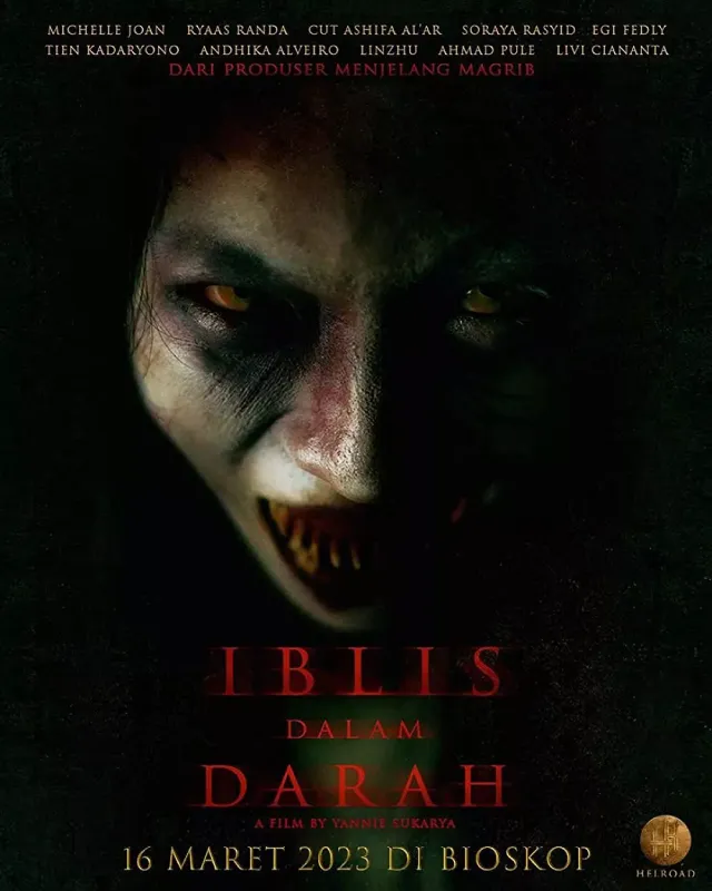 iblis dalam darah tayang pada hari kamis 16 maret 2023