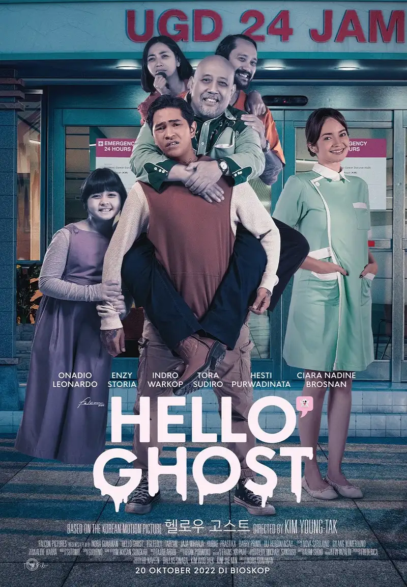 Poster film Hello Ghost Indonesia 2023