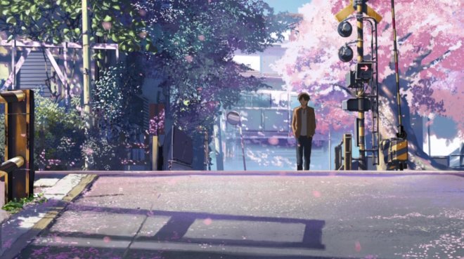 perlintasan kereta 5 centimeters per second