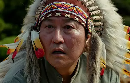 Song Kang Ho dalam salah satu filmnya, Parasite.