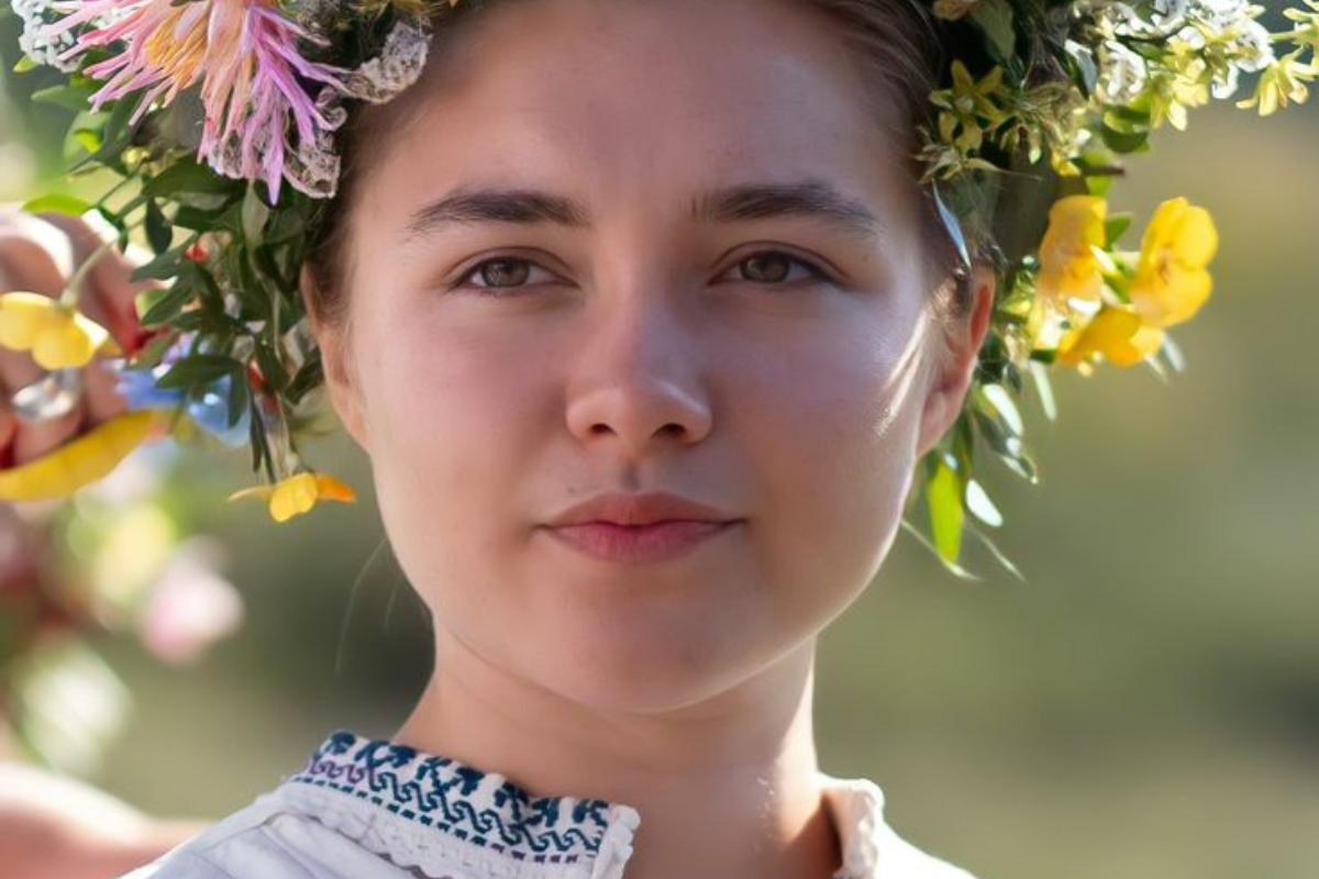 Florence Pugh sebagai Dani dalam Midsommar (sumber Pinterest)