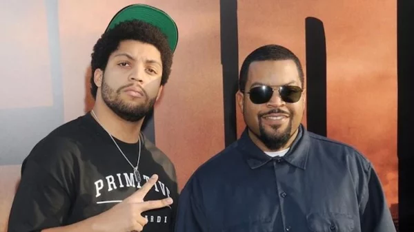 Ice Cube dan O'Shea Jackson Jr.