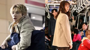 Yuki Yamada & Moka Kamishiraishi. Pending Train: 8:23