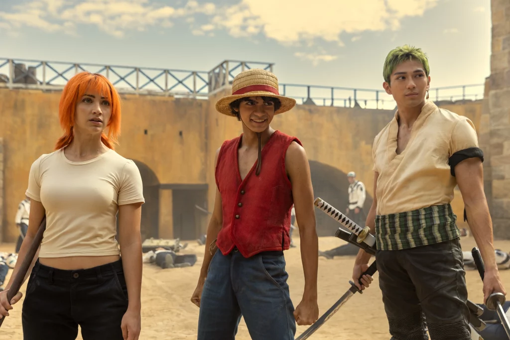 Nami, Luffy, dan Zoro