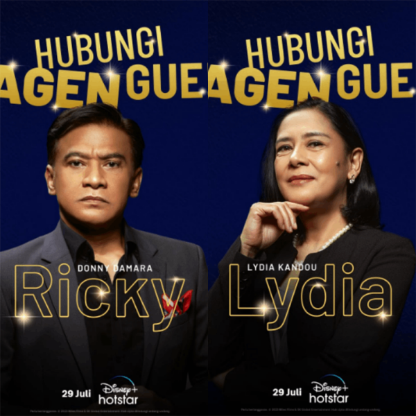 Sosok Lidya dan Ricky di Drama Komedi Hubungi Agen Gue!